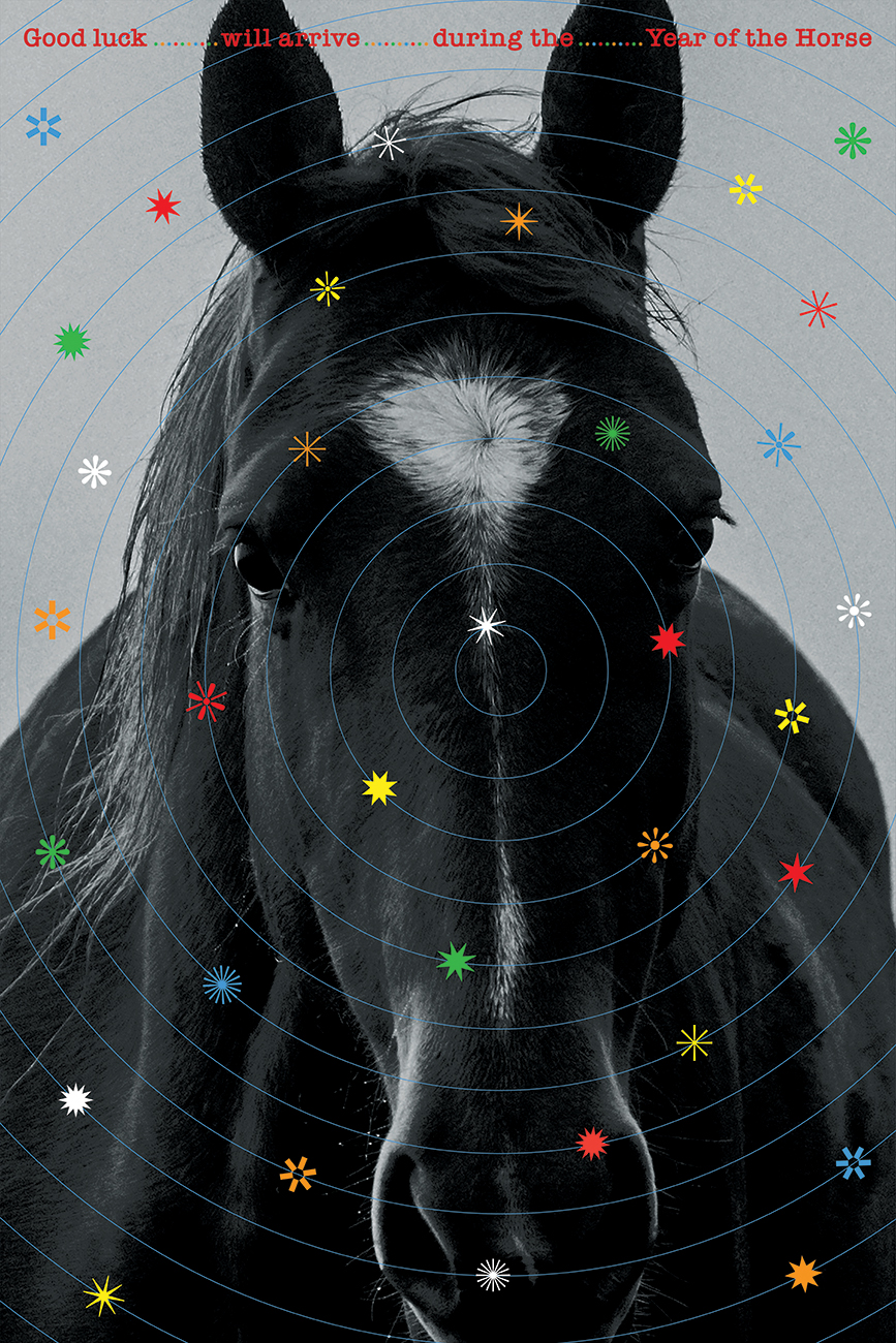 Mystic Year of the Horse Derwyn Goodall 60x90