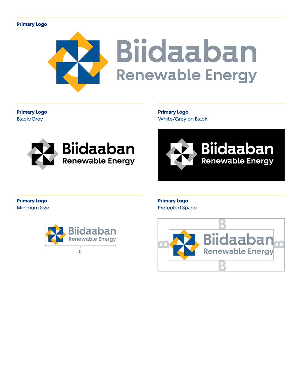 Biidaaban Brand Standards 2